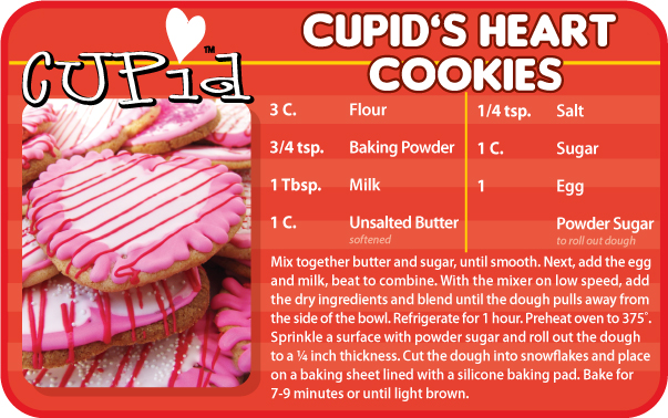 Cupid's Heart Cookies Recipe